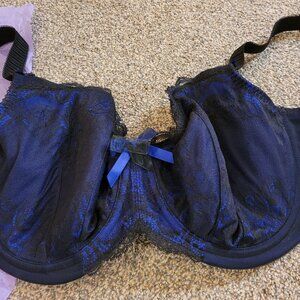 Elomi Anushka Underwire Half Cup Bra 44DD, NWOT.
